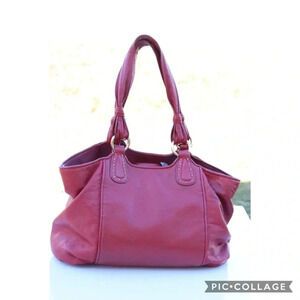 Sigrid Olsen leather tote bag